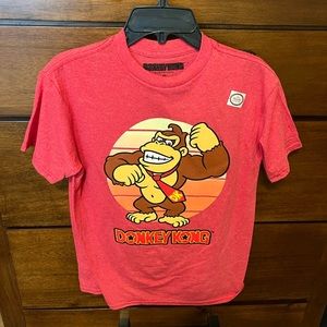 Donkey Kong Boys Graphic Short Sleeves Tee Shirts. NWT